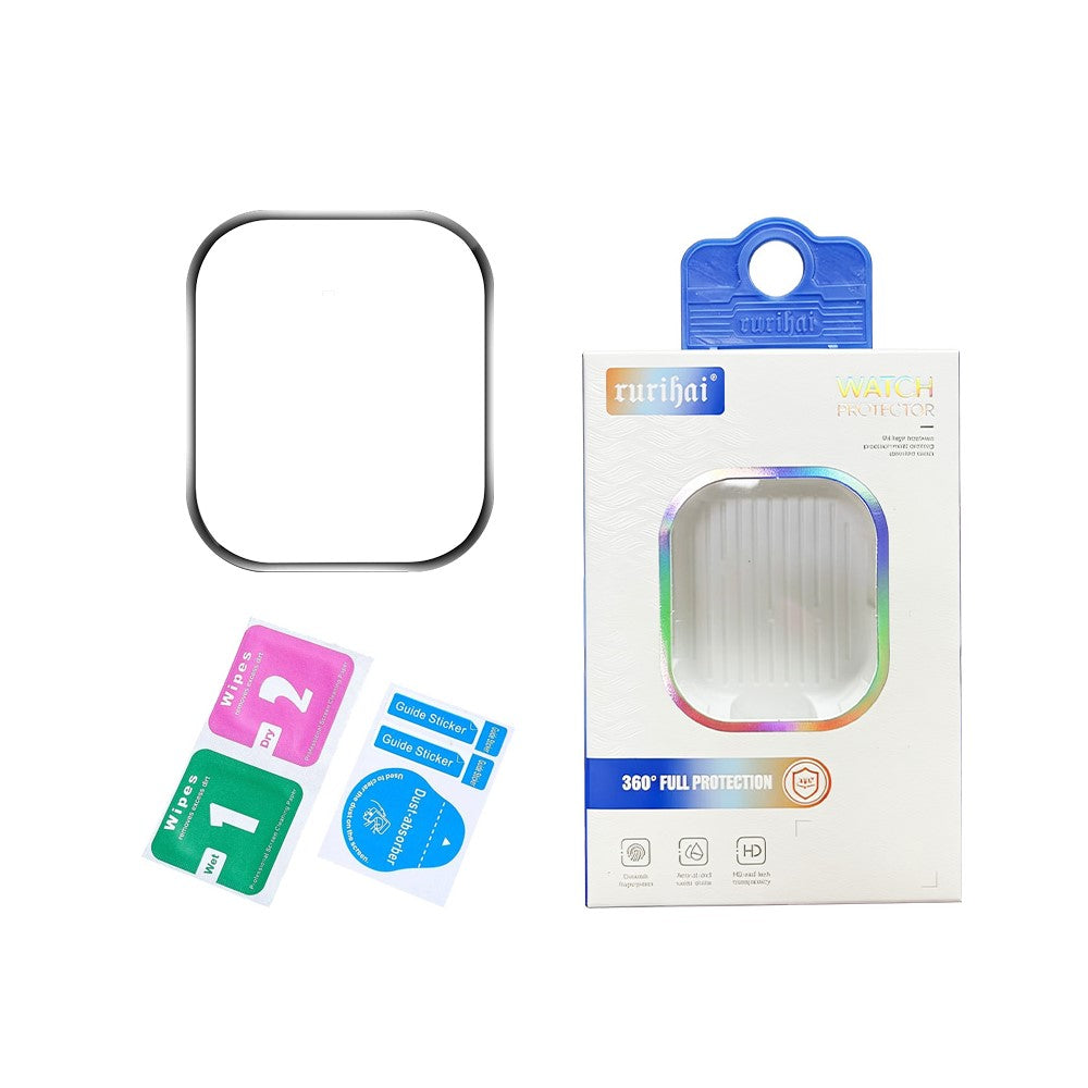 RURIHAI For Xiaomi Redmi Watch 6 Active PMMA Screen Protector 3D Full Glue Watch Screen Film