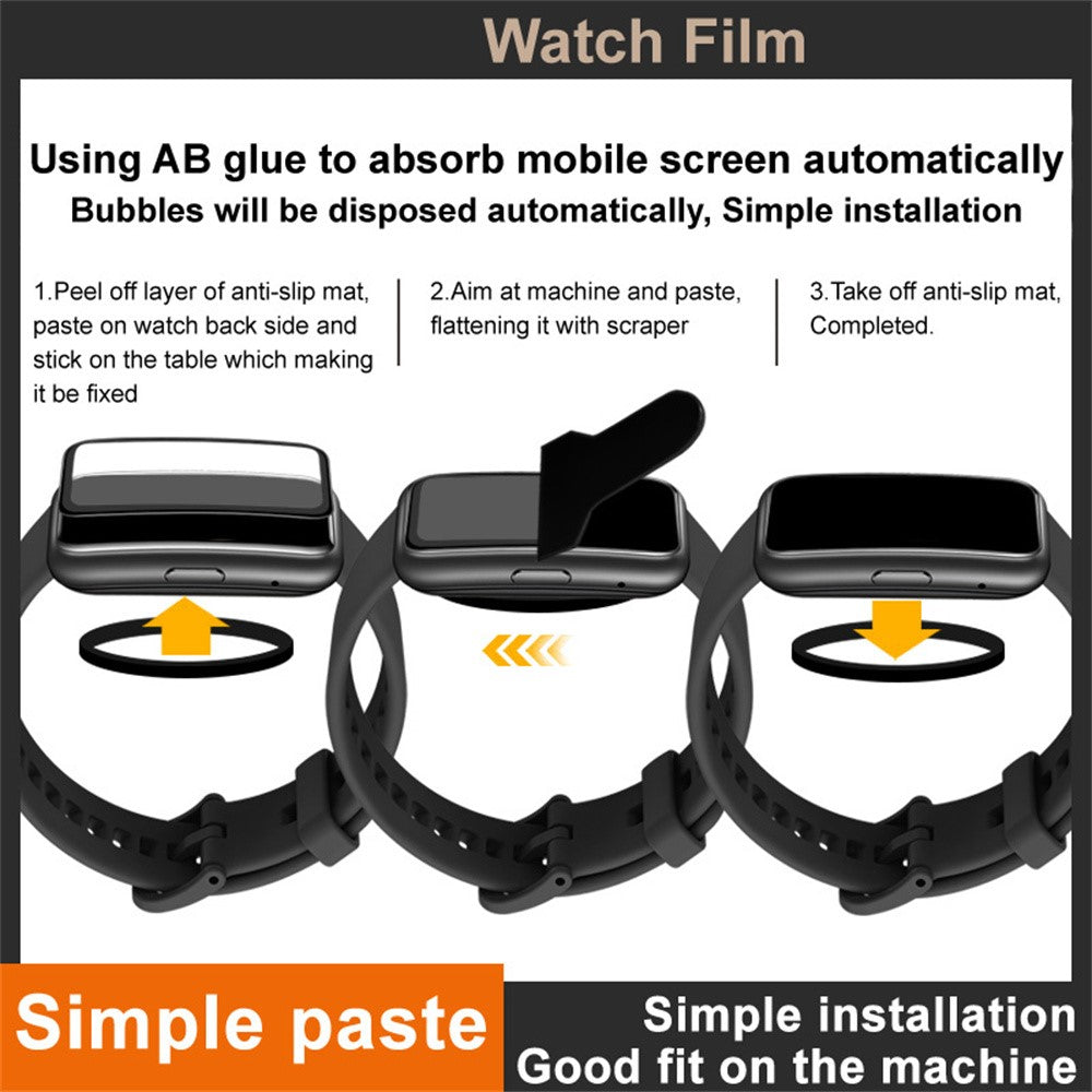 IMAK for Xiaomi Redmi Watch 6 Active Screen Protector Anti Scratch PMMA Watch Film