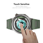HAT PRINCE for OnePlus Watch 4 43mm Screen Protector ENKAY 3D Curved PC + PMMA Ultra Clear Film