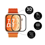HAT PRINCE for Huawei Watch Fit 5 Pro Screen Protector ENKAY  3D Curved PC + PMMA Ultra Clear Film