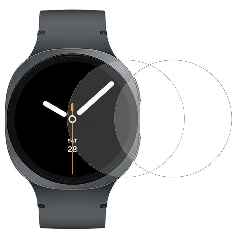 2 stk. til Samsung Galaxy Watch9 40mm Skærmbeskytter Hærdet Glas 2.5D HD Urskærmsfilm