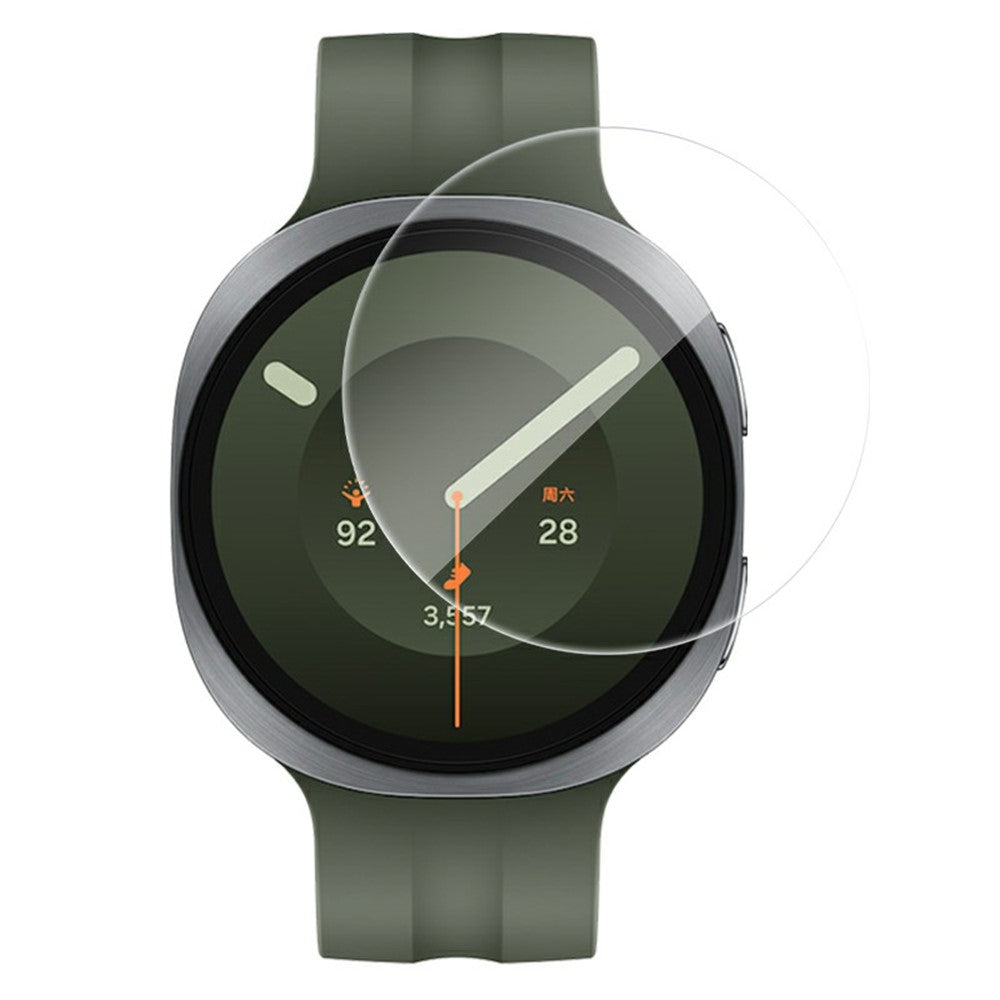 RURIHAI for Samsung Galaxy Watch9 44mm Tempered Glass Watch Screen Protector 0.26mm 2.5D HD Clear Easy Installation Glass Film