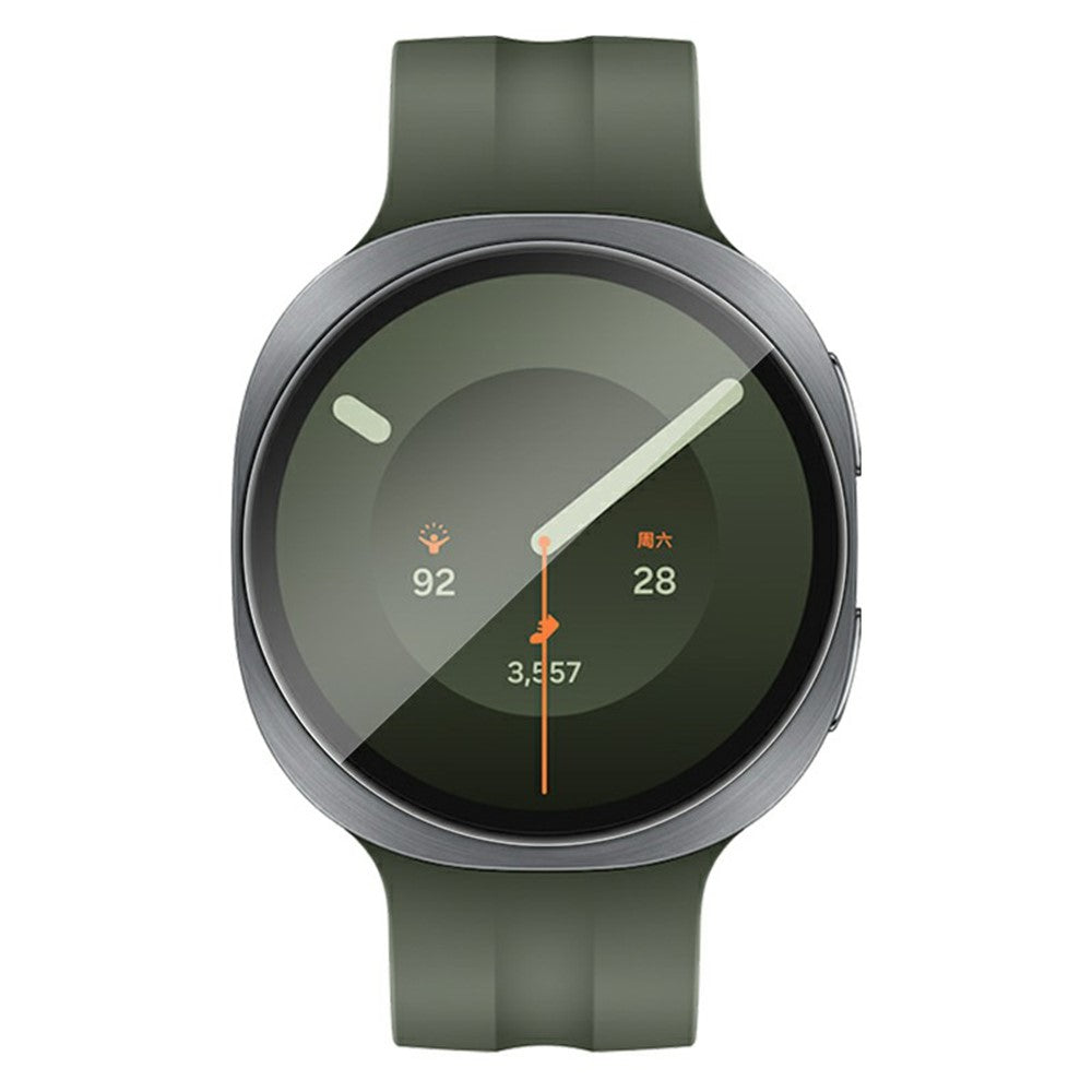 RURIHAI for Samsung Galaxy Watch9 44mm Tempered Glass Watch Screen Protector 0.26mm 2.5D HD Clear Easy Installation Glass Film