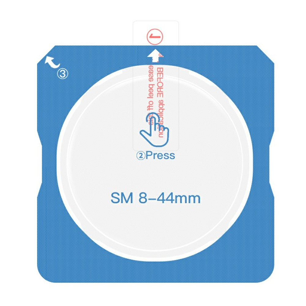 RURIHAI for Samsung Galaxy Watch9 44mm Tempered Glass Watch Screen Protector 0.26mm 2.5D HD Clear Easy Installation Glass Film
