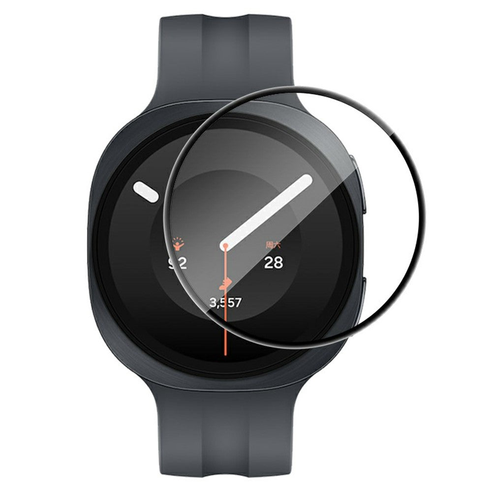 RURIHAI For Samsung Galaxy Watch9 44mm PMMA Screen Protector 3D Full Glue Watch Screen Film