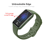 HAT PRINCE for Xiaomi Smart Band 11 Active 2Pcs Screen Protector ENKAY 3D Curved PC + PMMA Ultra Clear Film