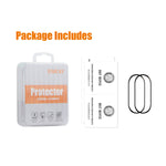 HAT PRINCE för Xiaomi Smart Band 11 NFC / Xiaomi Smart Band 11 2 st. skärmskydd ENKAY 3D böjd PC + PMMA ultraklar film