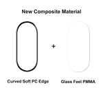HAT PRINCE for Xiaomi Smart Band 11 NFC / Xiaomi Smart Band 11 Screen Protector ENKAY 3D Curved PC + PMMA Ultra Clear Film