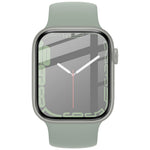 IMAK Full Coverage Ultra Clear PMMA Glass Screen Protector Film for Apple Watch Series 9 / 8 / 7 45mm