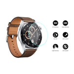 ENKAY HAT PRINCE 2Pcs/Pack HD Clear Scratch-resistant 0.2mm 9H Hardness 2.15D Arc Edge Tempered Glass Screen Protector for Huawei Watch GT 3 46mm