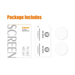 ENKAY HAT PRINCE 2Pcs/Pack HD Clear Scratch-resistant 0.2mm 9H Hardness 2.15D Arc Edge Tempered Glass Screen Protector for Huawei Watch GT 3 46mm