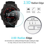 Til Garmin Fenix 7 Ultratynd 0,3 mm skærmbeskytter 2.5D Hot Bending Eksplosionssikker Klar Hærdet Glasfilm