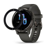 For Garmin Venu 2S Screen Protector Black Edge Soft PMMA Smartwatch Screen Film