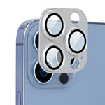 ENKAY HAT PRINCE Kameralinsskydd för iPhone 13 Pro / 13 Pro Max, Högtransparent Aluminiumlegering + Härdat Glas Kameraskydd Skärmskydd