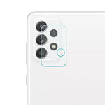 ENKAY HAT PRINCE kamerelinsskydd i aluminium-silikonglas för Samsung Galaxy A23 5G (global version) / 4G / A33 5G / A53 5G / A73 5G, 0,2 mm, høj gennemsigtighed, fuld dækning med klæbemiddel