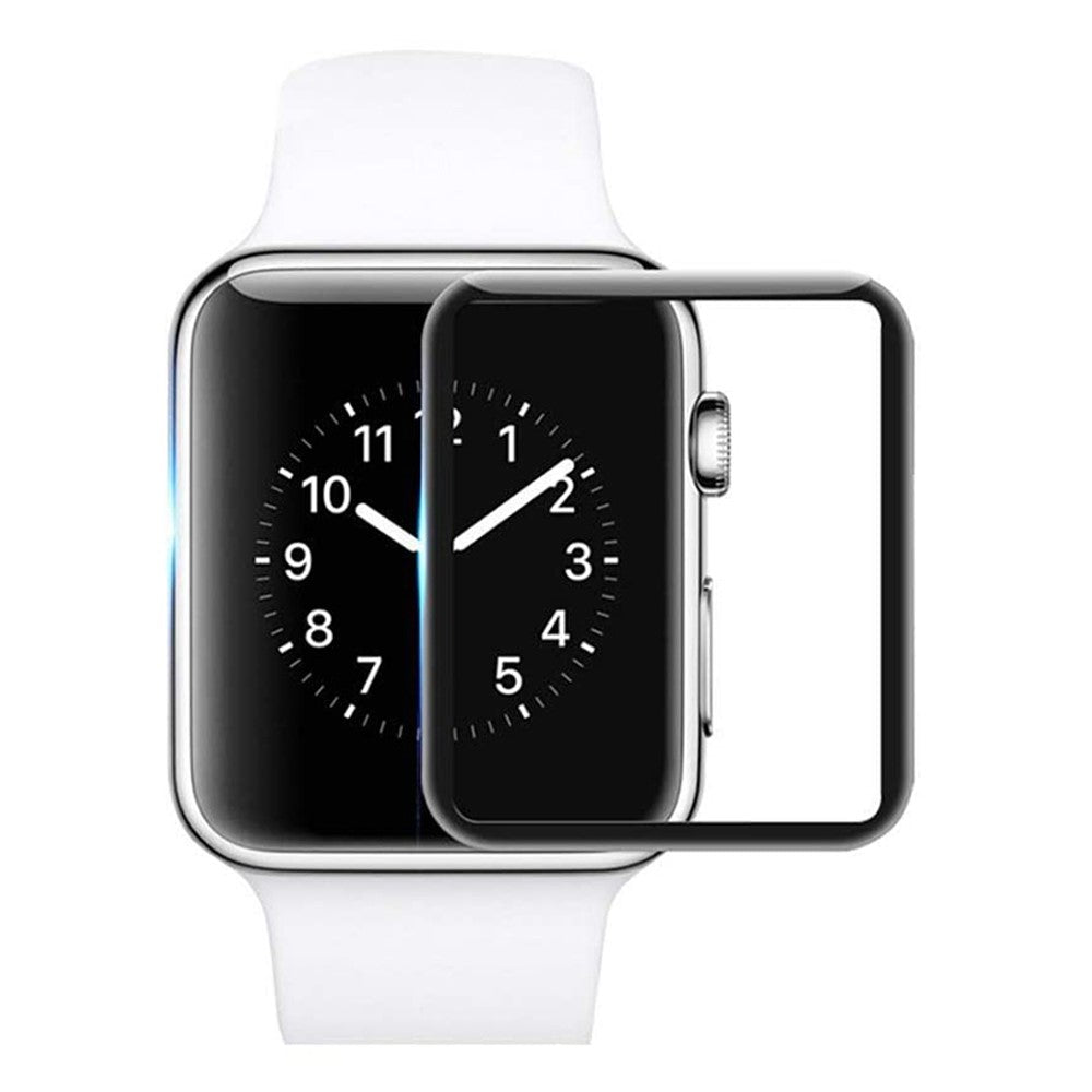 For Apple Watch SE3 / SE2 / SE1 / 6 / 5 / 4 40mm Tempered Glass Screen Protector HD Clear Full Glue Full Coverage Anti-explosion 3D Curved Screen Cover