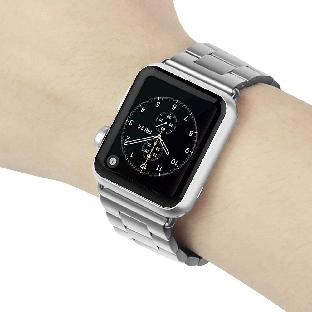 For Apple Watch SE3 / SE2 / SE1 / 6 / 5 / 4 40mm Tempered Glass Screen Protector HD Clear Full Glue Full Coverage Anti-explosion 3D Curved Screen Cover