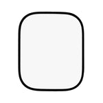 Til Apple Watch Series 9 / 8 / 7 41 mm Fuld klæbende Fuld dækning Skærmbeskytter Ridsefast Silke print Hærdet glas skærmbeskytter HD skærmfilm