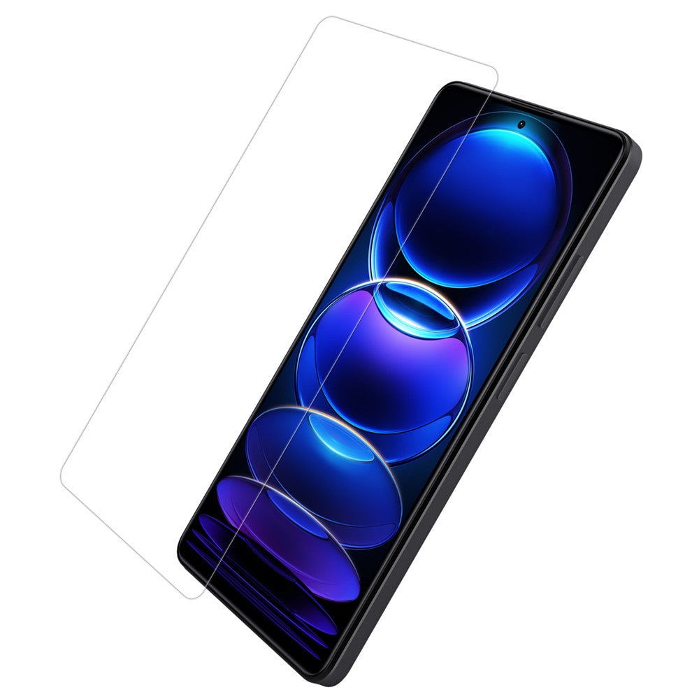 NILLKIN H+Pro til Xiaomi Redmi Note 12 Pro+ 5G / Note 12 Pro 5G / Note 12 Pro Speed 5G / Poco X5 Pro 5G, olieafvisende AGC-glasskærmbeskytter, HD-klar og ridsefast mobilskærmfilm