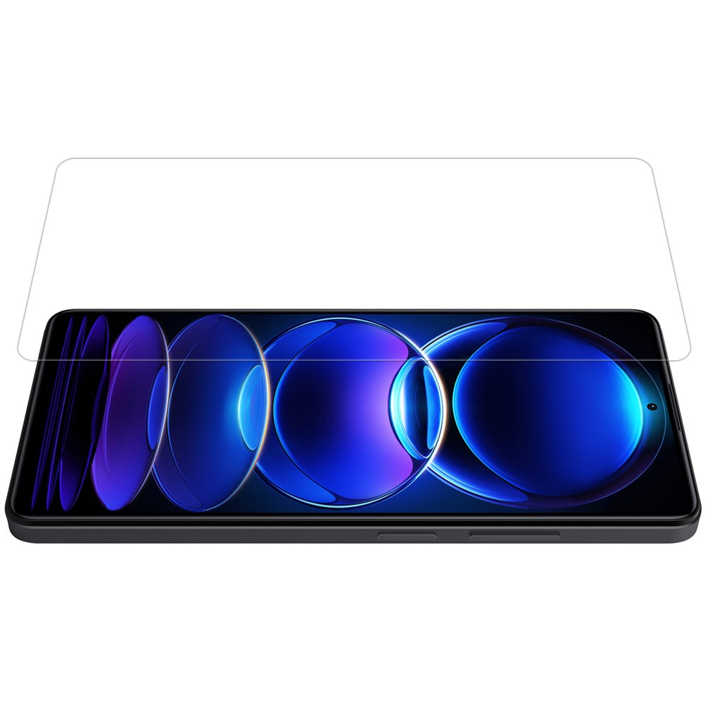 NILLKIN H+Pro til Xiaomi Redmi Note 12 Pro+ 5G / Note 12 Pro 5G / Note 12 Pro Speed 5G / Poco X5 Pro 5G, olieafvisende AGC-glasskærmbeskytter, HD-klar og ridsefast mobilskærmfilm