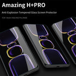 NILLKIN H+Pro för Xiaomi Poco F5 Pro 5G / Redmi K60 Pro 5G / K60 5G / K60E 5G AGC Glas Skärmskydd Explosionsskydd Ultraklar Skärmfilm