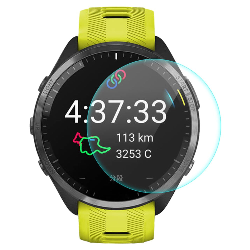 ENKAY HAT PRINCE til Garmin Forerunner 965 Skærmbeskytter i aluminium-siliciumglas 9H 0,2 mm til smartwatch