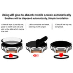 IMAK For Garmin Forerunner 265S Watch Screen Protector Tempered Glass HD Sensitive Touch Screen Film