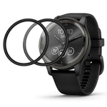 2 stk/pakke til Garmin vivomove Trend ur skærmbeskytter Ridsefri PMMA urskærmfilm