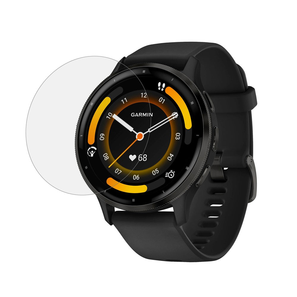 D40mm TPU Watch Screen Protector for Garmin Venu 3 45mm, HD Clear Anti-scratch Watch Screen Film