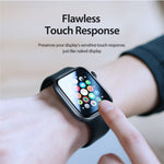 DUX DUCIS 2 stk. skærmbeskytter til Apple Watch SE3 / SE2 / SE1 / 6 / 5 / 4 40 mm klar 3D buet kant TPE+PMMA urfolie