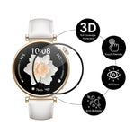 ENKAY HAT PRINCE For Huawei Watch GT 4 41mm Screen Protector 3D Curved Soft PC Edge + PMMA Full Coverage Film