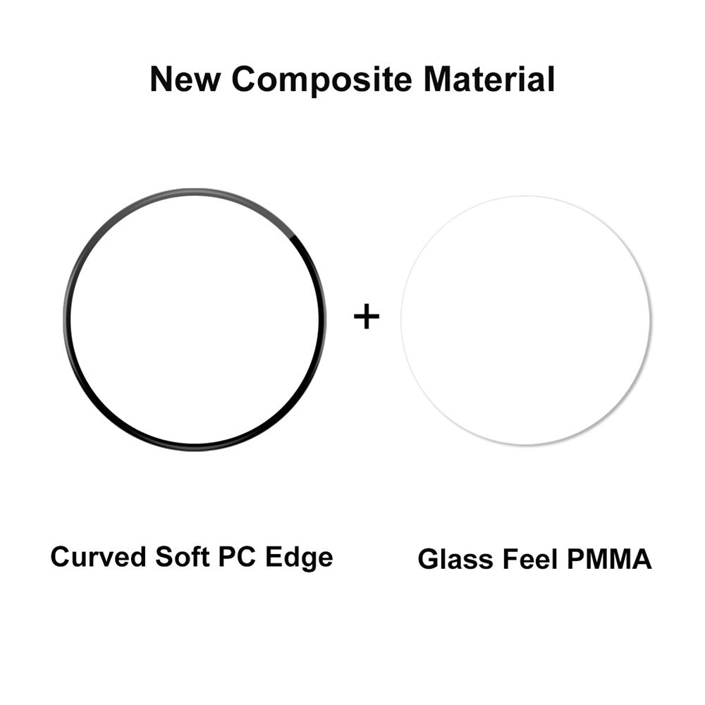 ENKAY HAT PRINCE For Huawei Watch GT 4 41mm Screen Protector 3D Curved Soft PC Edge + PMMA Full Coverage Film