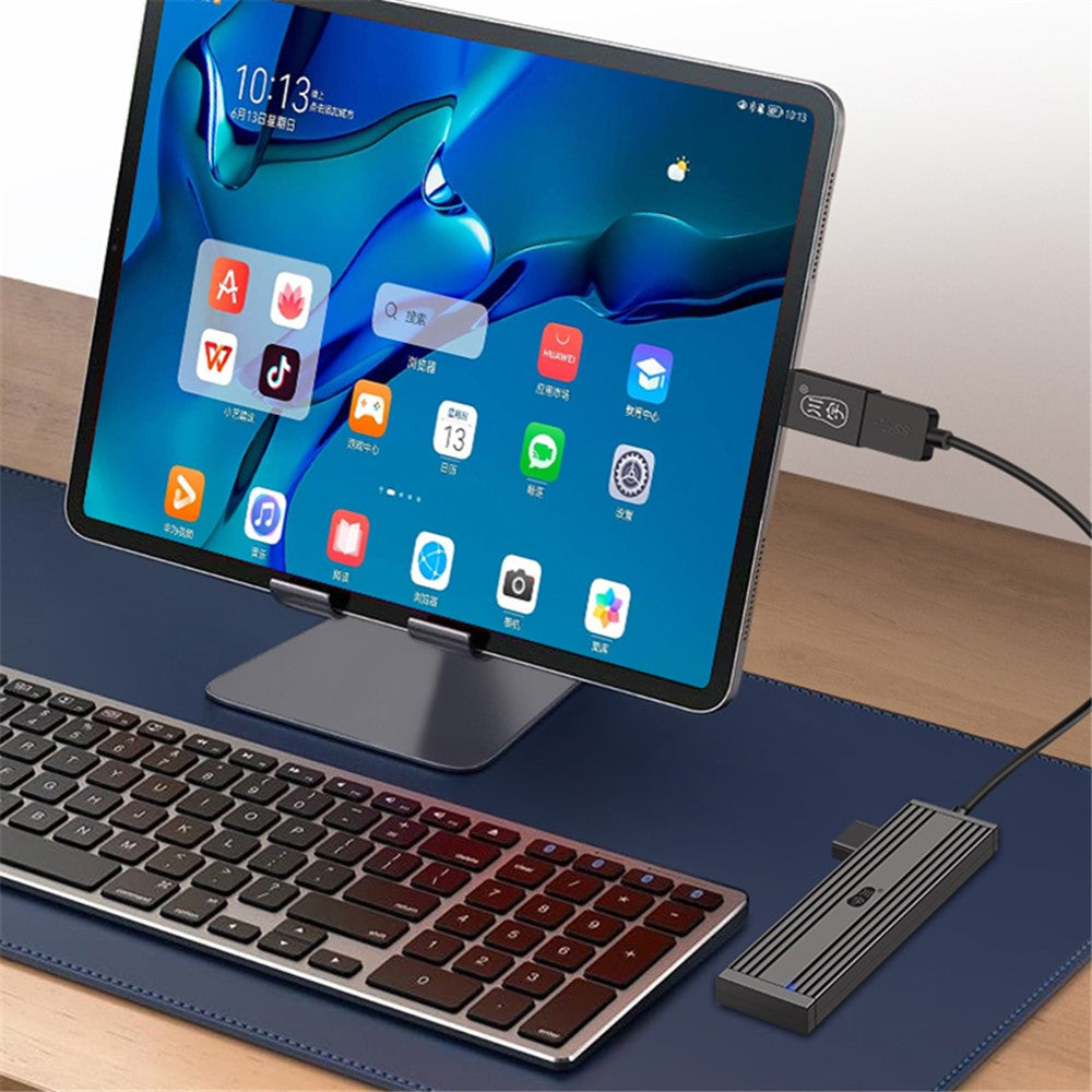 KAWAU H305-120 højhastigheds 4-ports USB-hub USB 3.0-splitterudvidelse til bærbar computer, flashdrev, tastatur