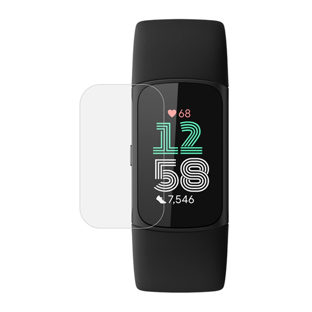 For Fitbit Charge 6 / 5 TPU Watch Screen Protector Anti-explosion Protective Film