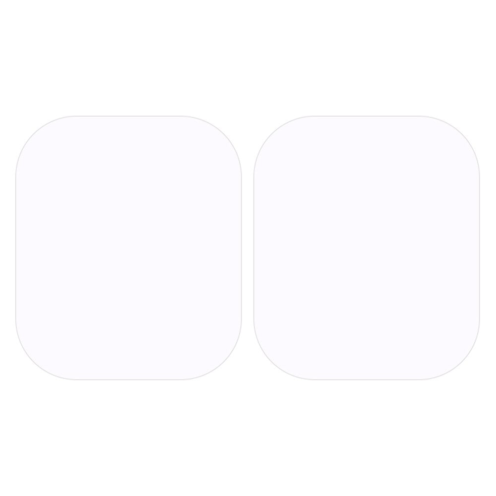 2 stk./sæt til Xiaomi Redmi Watch 4 skærmbeskytter 2.5D Buet kant lilla lys hærdet glasfilm