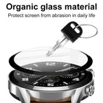 IMAK For Garmin vivoactive 5 Screen Protector Clear PMMA Watch Film Anti-Scratch Black Edge