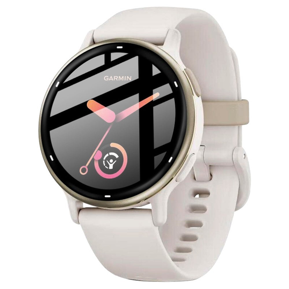IMAK For Garmin vivoactive 5 Screen Protector Clear PMMA Watch Film Anti-Scratch Black Edge