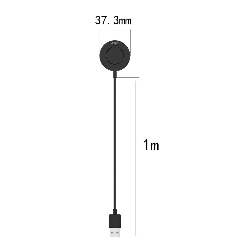 1.0M USB Charging Cable Dock Holder Stand for Garmin Fenix 7/Fenix 7S/Fenix 7X/Fenix 5/5S/5X/6/6S/6X