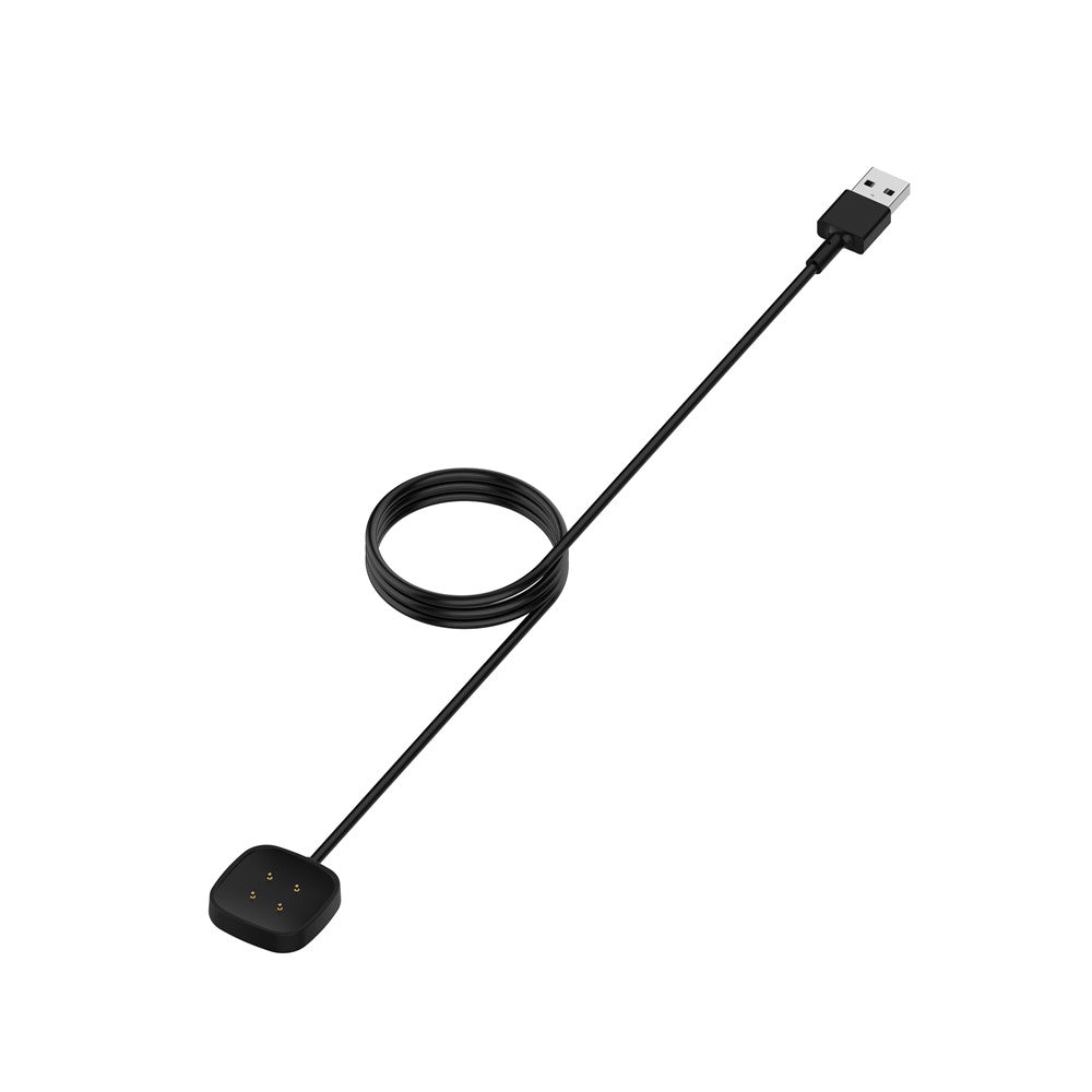 Smart Watch Charger Replacement for Fitbit Ace LTE / Versa 3 / Versa 4 / Sense / Sense 2 Charging Cradle Dock (1m) (With Chip Overshoot Protection)