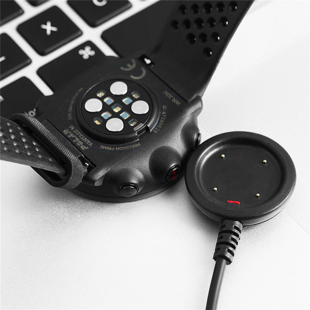 For Polar Vantage V2 / Vantage V 1m USB Charging Cable Data Transfer Smart Watch Charger