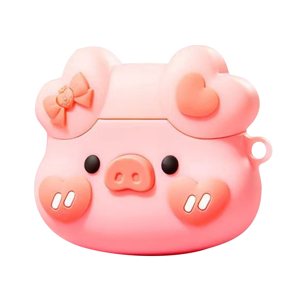 For Apple AirPods 3 Cute Cartoon Silicone Case Bluetooth-compatible Earphone Protection Cover
