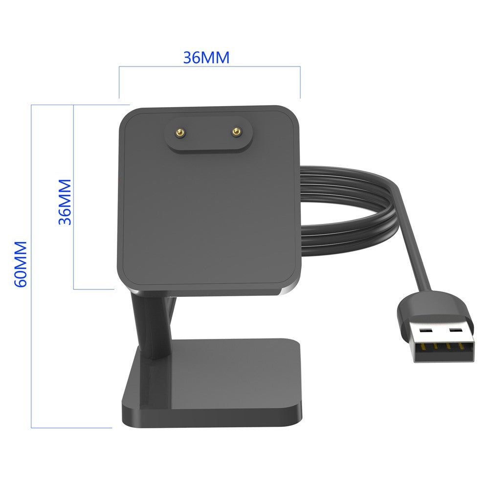 Til Samsung Galaxy Fit3 R390 opladerstander Smartwatch-oplader, displayholder med 1 m kabel