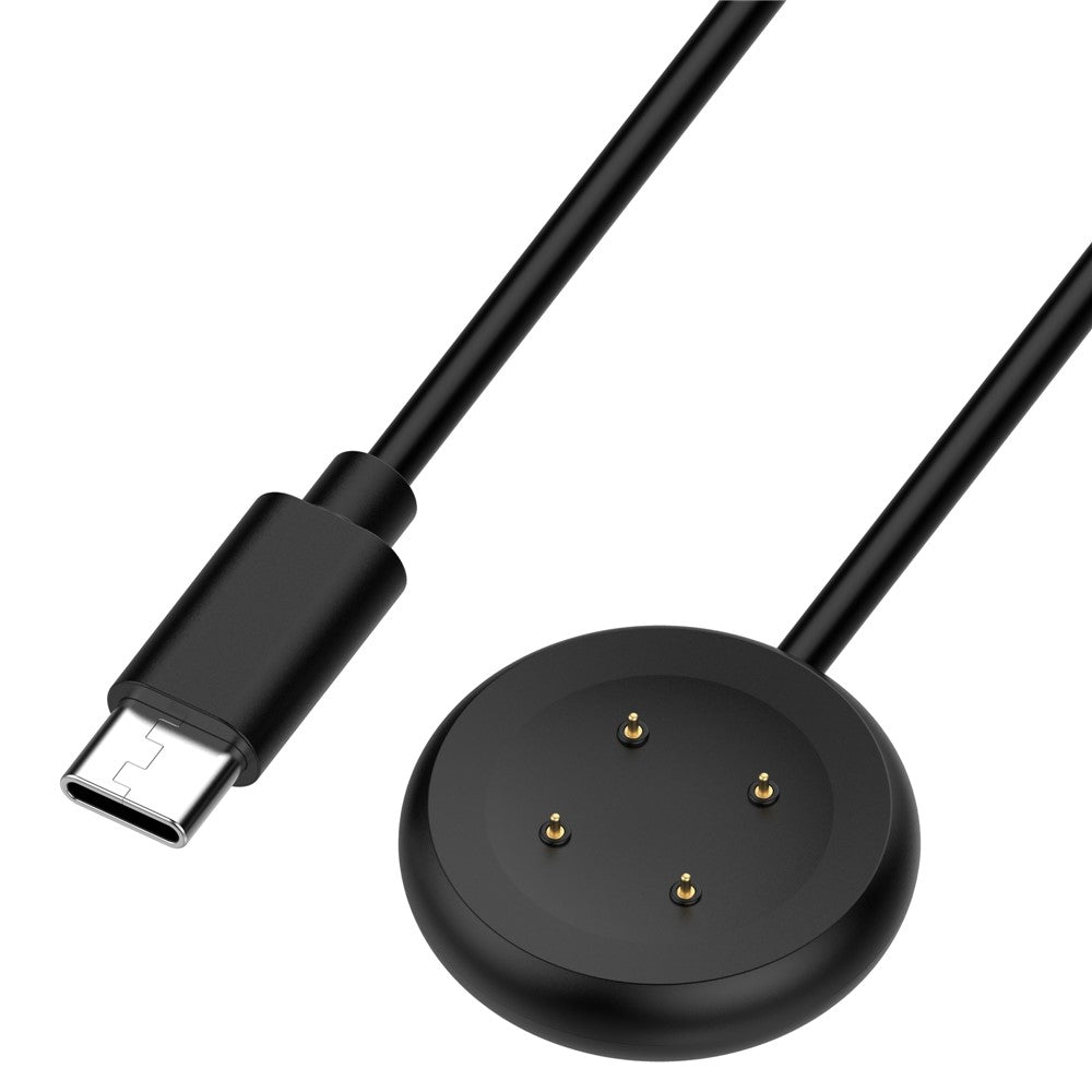 Til Fitbit Ace LTE / Google Pixel Watch 3 / Pixel Watch 2 Type-C-kabel opladningsdock magnetisk ur-oplader