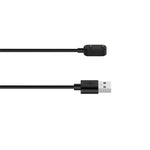 100 cm magnetisk laddningskabel smartklocka USB-laddningsdocka för Honor Band 11 Pro / Band 11 / Band 6 / Band 7 / Watch Fit (med överladdningsskyddschip) - svart