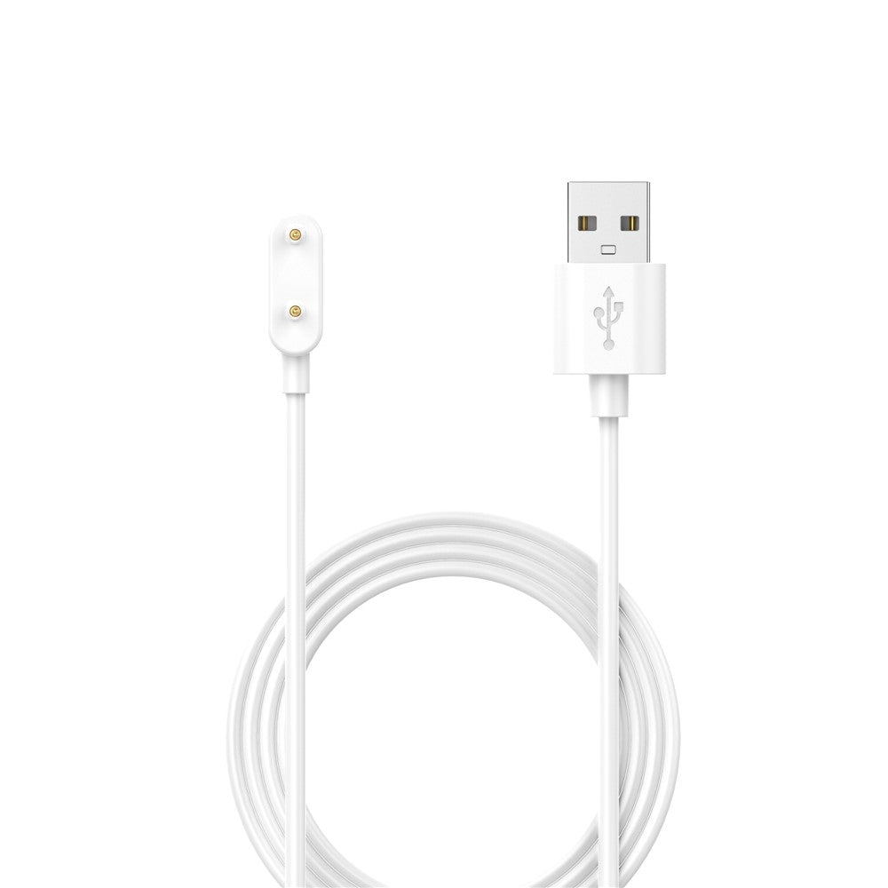 100 cm magnetisk laddningskabel smartklocka USB-laddningsdocka för Honor Band 11 Pro / Band 11 / Band 6 / Band 7 / Watch Fit (med överladdningsskyddschip) - svart