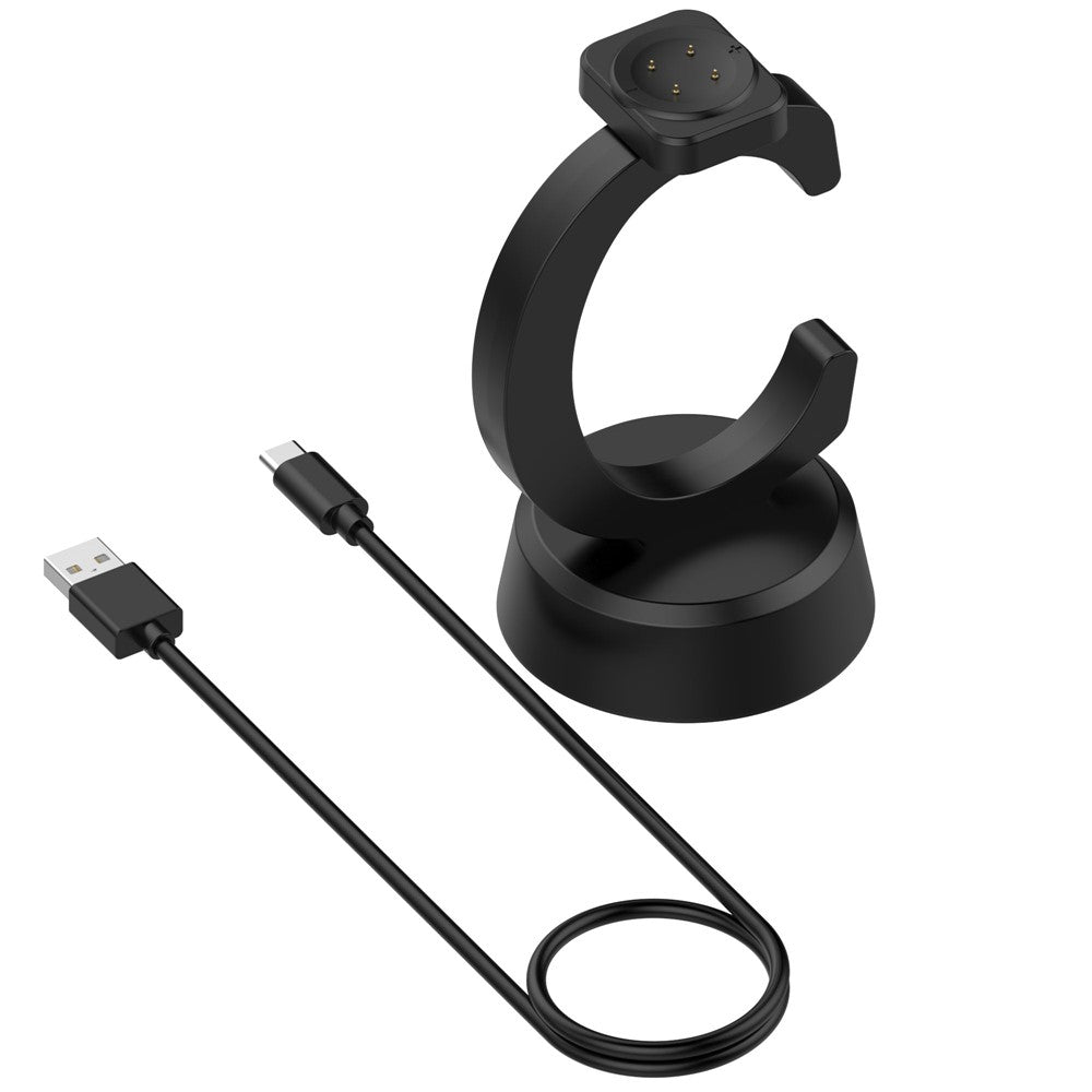 Til Google Pixel Watch 3 45mm 41mm / Watch 2 / Fitbit Ace LTE opladerdock ur-oplader med 1m kabel