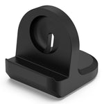 Til Google Pixel Watch 3 45mm / 41mm / Watch 2 / Fitbit Ace LTE opladerholder Silikonefod Opladningsbase (uden kabel)