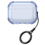 For Apple AirPods Pro Case Earphone Protective TPU Cover with Ring Strap