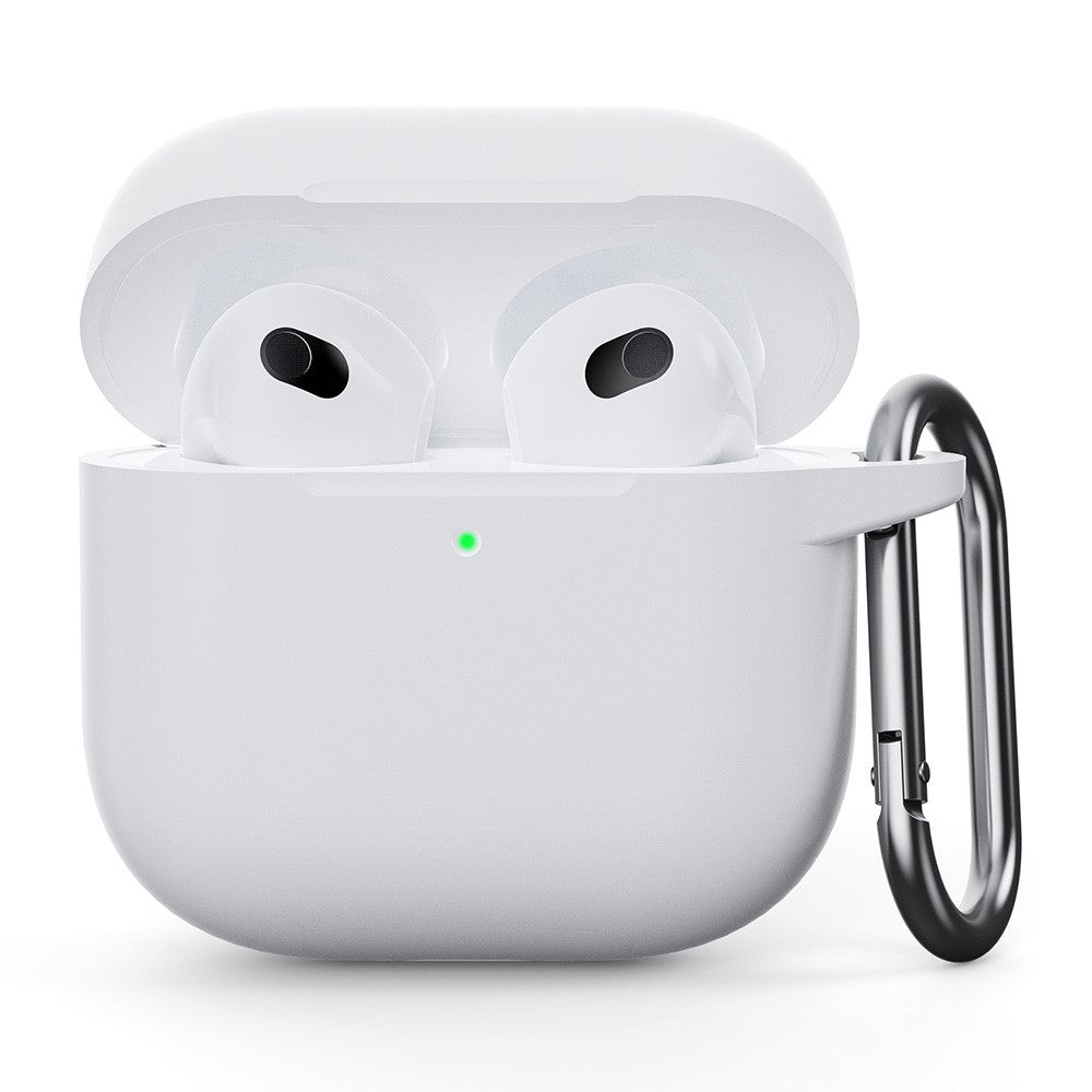 For AirPods 4 Silicone Case Integrated Bluetooth-compatible Earbuds Protector with Hook