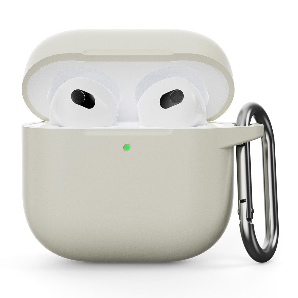 For AirPods 4 Silicone Case Integrated Bluetooth-compatible Earbuds Protector with Hook
